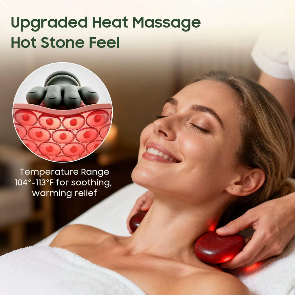 Experience Ultimate Relaxation with the Bionic Finger Wireless Neck and Shoulder Massager - Perfect for Trapezius Relief!