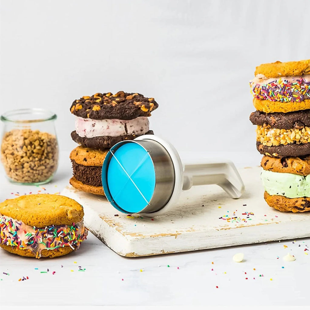 Create Delicious Ice Cream Sandwiches at Home with Our Easy-to-Use Ice Cream Sandwich Maker and Scoop!