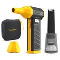 Blue Horizon 130000RPM Cordless 2-In-1 Handheld Turbo Vacuum & Jet Blower - Ultimate Cleaning Companion for Your Car, Home, and More!