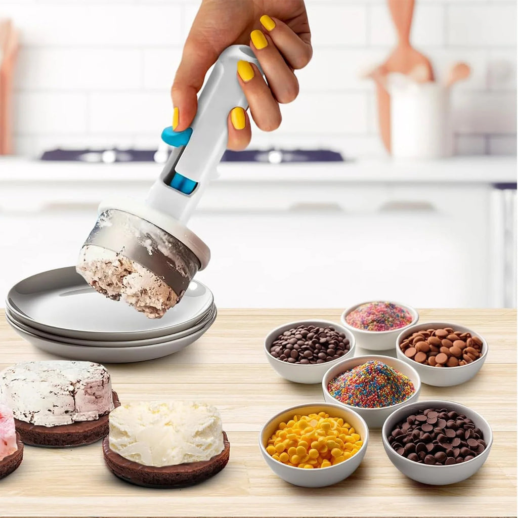 Create Delicious Ice Cream Sandwiches at Home with Our Easy-to-Use Ice Cream Sandwich Maker and Scoop!