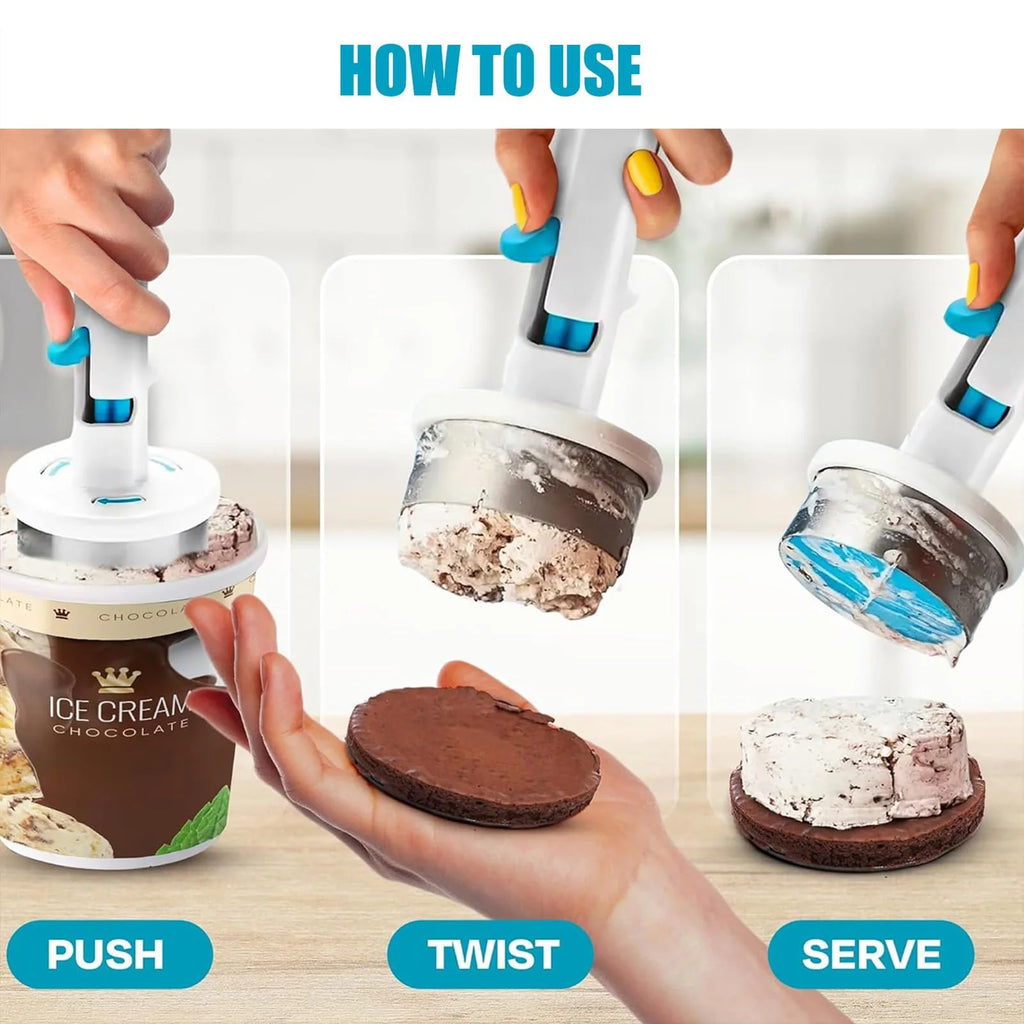 Create Delicious Ice Cream Sandwiches at Home with Our Easy-to-Use Ice Cream Sandwich Maker and Scoop!