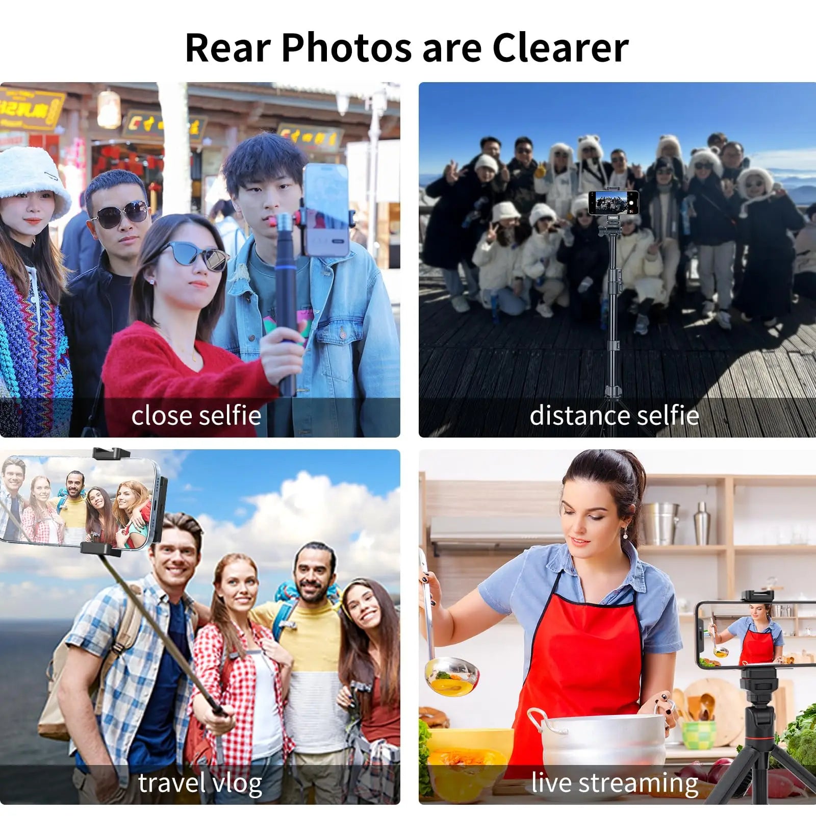 Enhance Your Selfie Game with the Ultimate Phone Vlog Monitor - Perfect for iPhone and Samsung!