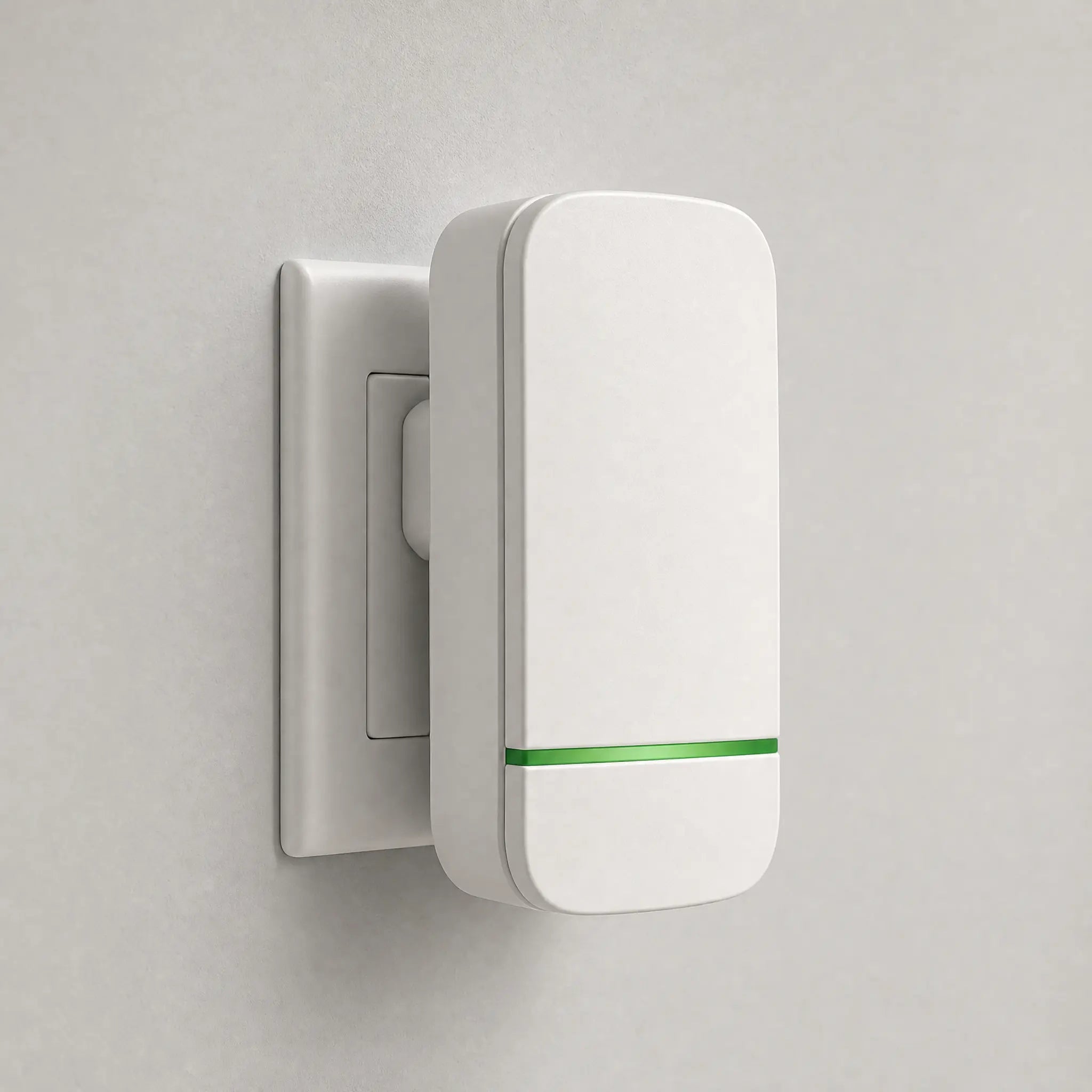 Illuminate Your Space with the Compact White Plug-In LED Indicator Light – Perfect for Bedrooms, Offices & More (Available in 1/2/4 Pack)