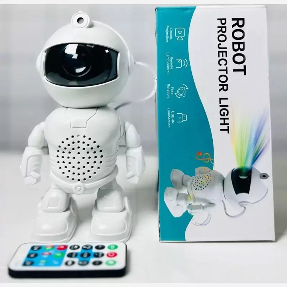 Transform Your Space with the Galaxy Star Astronaut Projector – Stunning Starry Sky LED Night Light for Kids and Adults